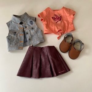 American Girl Doll Tenney Grant's Meet Outfit